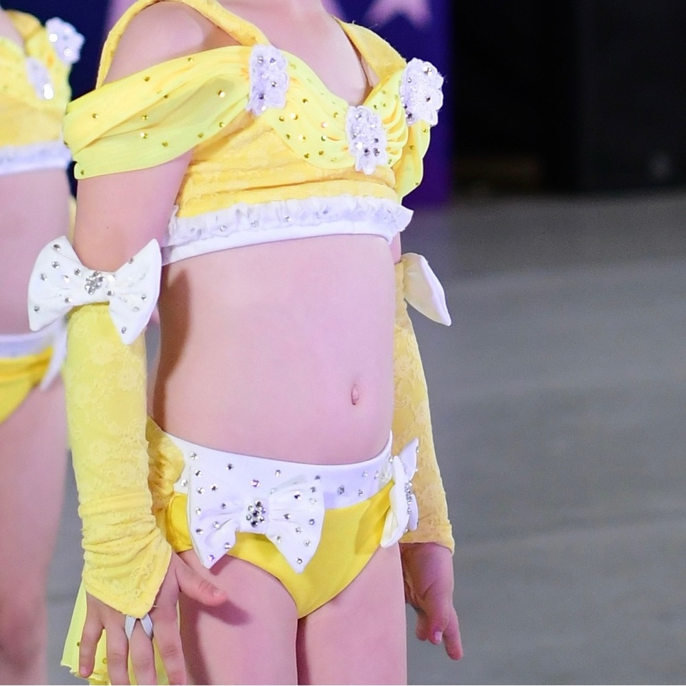 Custom Dance Solo Belle Yellow Size 6